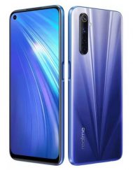 Smartphone, REALME 6, DualSIM, 6.5'', Arm Octa (2.05G), 4GB RAM, 64GB Storage, Android 10, Blue (RMX2001464CB)