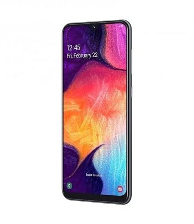 Smartphone, Samsung GALAXY A50, DualSIM 6.4'', Arm Octa (2.3G), 4GB RAM, 128GB Storage, Android 9, Black (SM-A505FZKSE37)