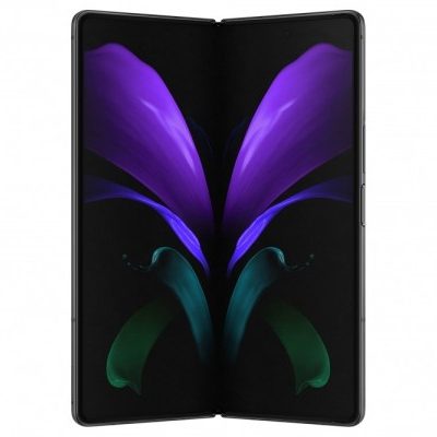 Smartphone, Samsung GALAXY Z Fold 2, 7.6'', Arm Octa (3.9G), 12GB RAM, 256GB Storage, Android, Black (SM-F916BZKABGL)