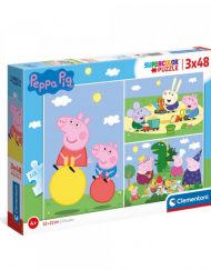 CLEMENTONI 3x48ч. Пъзел Peppa Pig 25263