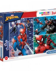 CLEMENTONI 3x48ч. Пъзел Spider Man 25238