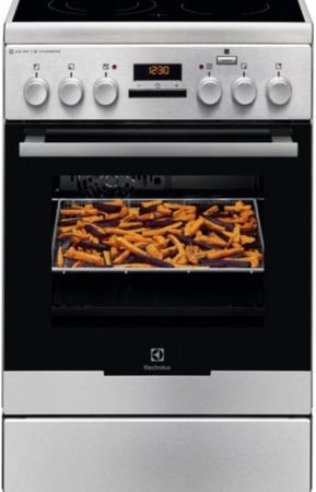Готварски печки, Electrolux EKC54972OX, Енергиен клас: А, стъклокерамичен плот