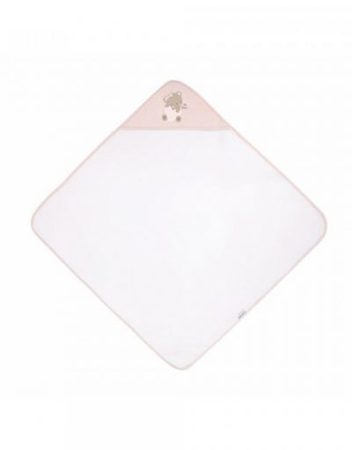 KIKKA BOO Бебешка хавлия с качулка 90/90 ТЕРИ DREAMY FLIGHT PINK 31104010041
