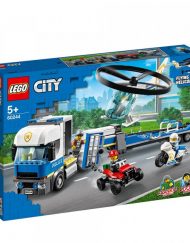 LEGO CITY Полицейски превоз с хеликоптер 60244
