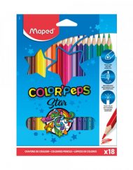 Maped Цветни моливи Color Peps 18 цвята 9183218