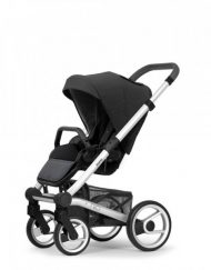 MUTSY Промо комплект шаси+седалка+кош за новородено NIO EXPLORE STEEL GREY MT -0432