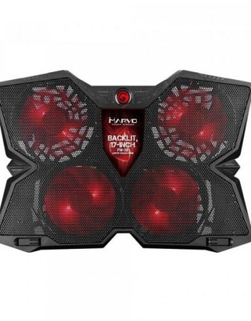 Notebook Stand, MARVO FN-38, Gaming Notebook Cooler 17'' (MARVO-FN-38-RD)