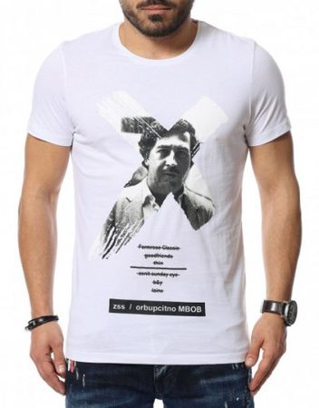 Памучна тениска с Pablo Escobar