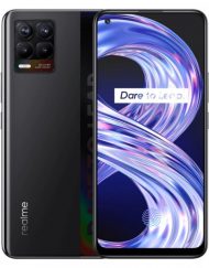 Smartphone, REALME 8, DualSIM, 6.4'', Arm Octa (2.0G), 4GB RAM, 64GB Storage, Android 11, Black (RMX3085)