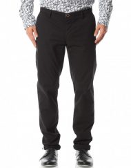 Спортно  елегантен панталон в черен цвят