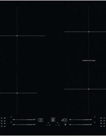 Стъклокерамичен плот за вграждане, Whirlpool WB S2560 NE, 4 нагревателни зони