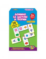 THINKLE STARS Игра ДОМИНО ЗА ЦВЕТОВЕ И ФОРМИ 26153