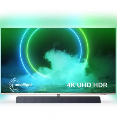 TV LED, Philips 65'', 65PUS9435/12, Smart Android OS, 3 side Ambilight, WiFi, LAN, UHD 4K