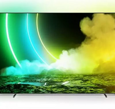 TV LED, Philips 55'', 55OLED705/12, Smart Android OS, Ambilight 3, HDR10+, Alexa build in, WiFi, UHD 4K