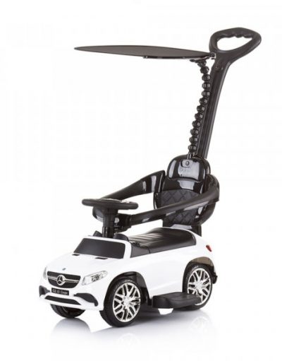 CHIPOLINO Ride-on с дръжка и сенник MERCEDES BENZ GLE63 AMG БЯЛ ROCGL630191W