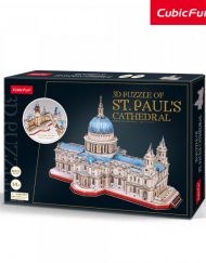 Cubic Fun Пъзел 3D St.Paul's Cathedral 643ч. Разгъващ се MC270h