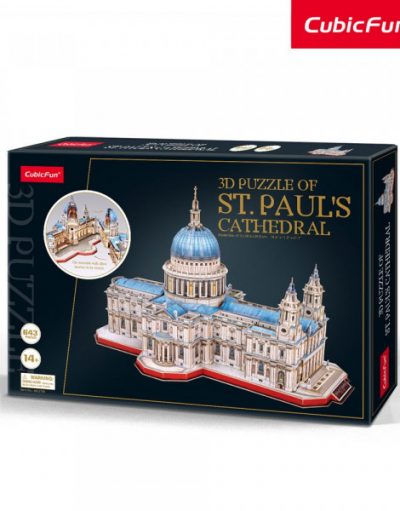 Cubic Fun Пъзел 3D St.Paul's Cathedral 643ч. Разгъващ се MC270h