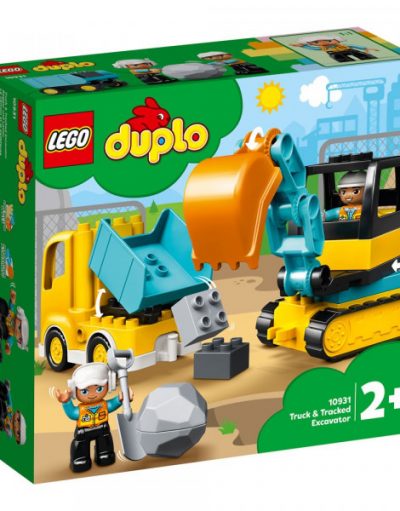 LEGO DUPLO КАМИОН И ЕКСКАВАТОР С ВЕРИГИ 10931