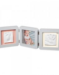 BABY ART Отпечатък за ръчичка и краче тройна пастелна рамка BA.00015.003