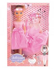 BALLERINA Dance with me Кукла 80 см. с дрехи и обувки за момиче BD2002