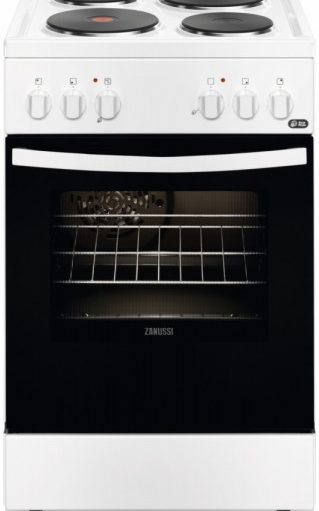 Готварски печки, ZANUSSI ZCE550H1WA, Енергиен клас: А, 4 електрически котлона