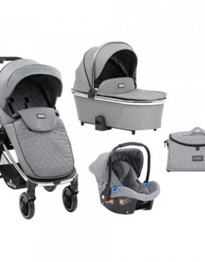 KIKKABOO Комбинирана количка 3в1 VICENZA PREMIUM GREY 31001010124