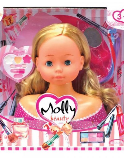 MOLLY Модел за прически с гримове BD1371WC