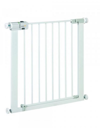 Safety 1ST Универсална метална преграда за врата с двойно заключване 72 см. БЯЛ SF.0020