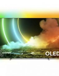 TV LED, Philips 55'', 55OLED706/12, Smart, Ambilight 3, HDR10+, WiFi, LAN, UHD 4K