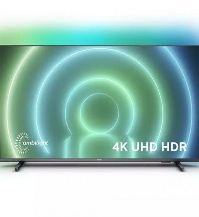 TV LED, Philips 65'', 65PUS7906/12, Smart, Ambilight 3, HDR10+, WiFi, LAN, UHD 4K