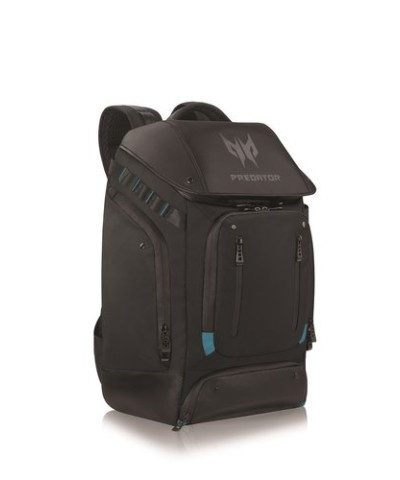 Backpack, Acer Predator Gaming Utility, Black with teal blue (NP.BAG1A.288)