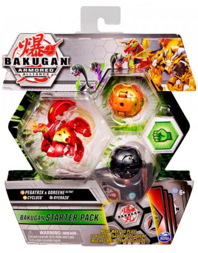 BAKUGAN Armored Alliance Starter Pack Топчета 3 бр. 6055886