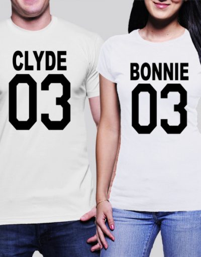 Комплект тениски BONNIE & CLYDE