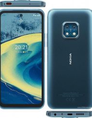 Smartphone, NOKIA XR20, Dual SIM, 6.67'', Arm Octa (2.0G), 6GB RAM, 128GB Storage, Android11, Blue (VMA750T9FI1LV0)