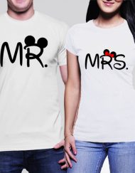 Тениски за влюбени - MR & MRS
