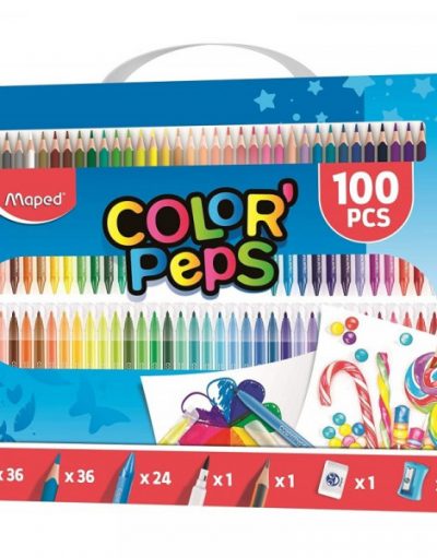Арго Maped Color'Peps Комплект за рисуване 100 части 907003