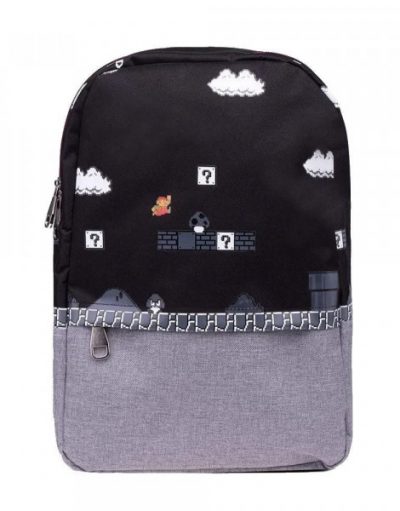 Backpack, Nintendo - Super Mario, 8Bit Placed Print (BW-BP873703NTN)