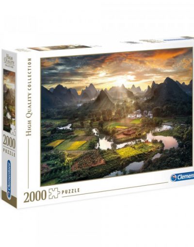 CLEMENTONI 2000ч. Пъзел High Quality Collection View of China 32564