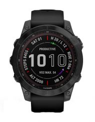 Часовник Garmin Fenix 7 Sapphire Solar Black DLC Titanium/Black 010-02540-35