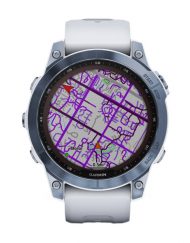 Часовник Garmin Fenix 7 Sapphire Solar Mineral Blue DLC Titanium/Whitestone 010-02540-25