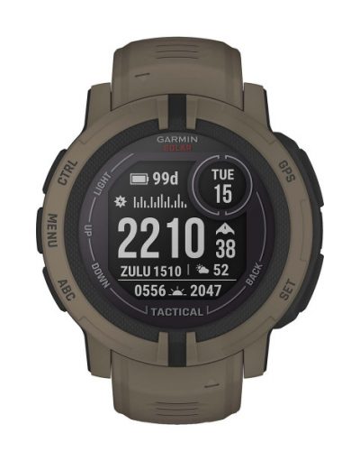 Часовник Garmin Instinct 2 Solar Tactical Edition - Coyote Tan 010-02627-04