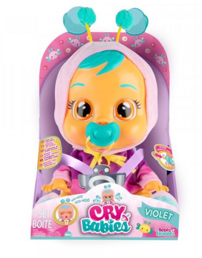 IMC Плачеща кукла CRYBABIES VIOLET 81826
