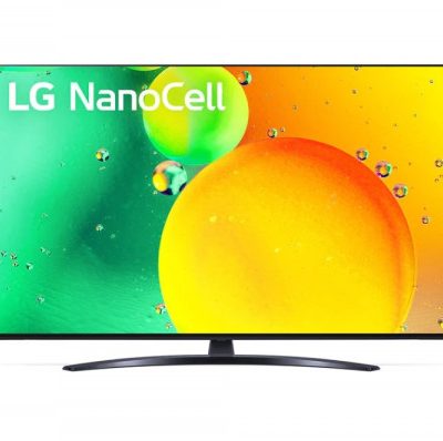 TV LED, LG 55'', 55NANO763QA, Smart, Nano Cell, HDR10 pro, NVIDIA GeForce, HGiG, WiFi, AirPlay 2, UHD 4K