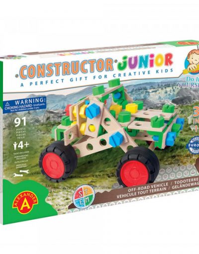 ALEXANDER Конструктор JUNIOR 3 в 1 OFF-ROAD VEHICLE 91 части 2160