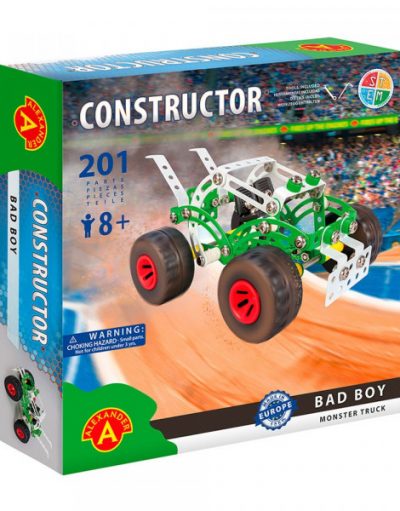 ALEXANDER Метален конструктор MONSTER TRUCK BAD BOY 201 части 2184