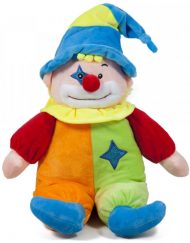 АМЕК Плюшен клоун с шапка 43СМ 030609