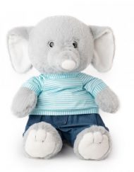 АМЕК Плюшен Слон с дънки и тениска 27СМ 10423