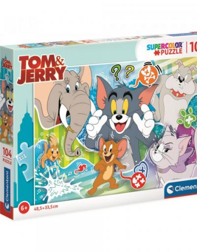 CLEMENTONI 104ч. Пъзел Tom and Jerry 27518