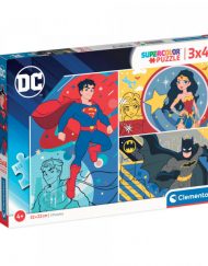 CLEMENTONI 3x48ч. Пъзел DC Comics 25272