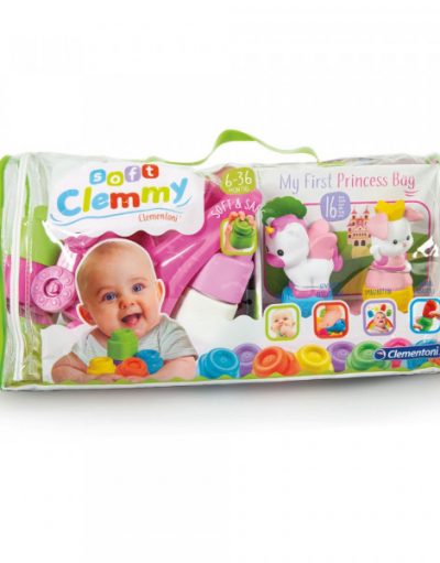 CLEMENTONI SOFT Clemmy Конструктор 14ч. с 2 фигури Princess 17234